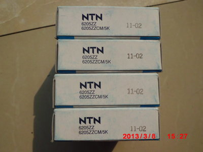 日本原裝軸承NTN深溝球6205ZZCM/5K 廠家價格、圖片與批發(fā)指南